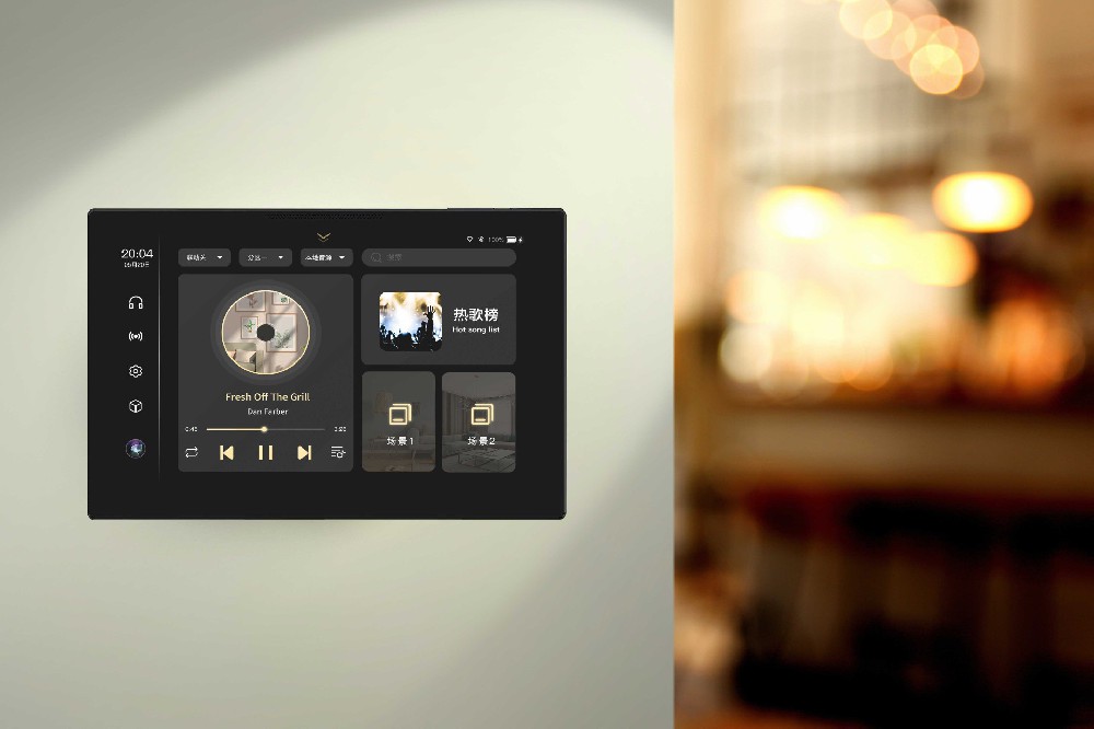 华尔思背景音乐中控主机和智能家居：打造舒适家居新概念